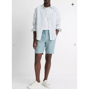 Vince‎ Hemp Drawstring Shorts Blue Size XXL